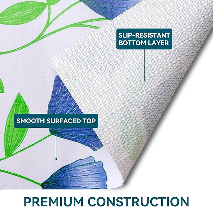 2 Rolls 18" W x 192" L Floral Drawer and Shelf Liner - Image 5