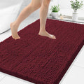 Smiry Luxury Chenille Bathroom Rugs 44x32, Extra Soft and Absorbent Shaggy Bath by Smiry