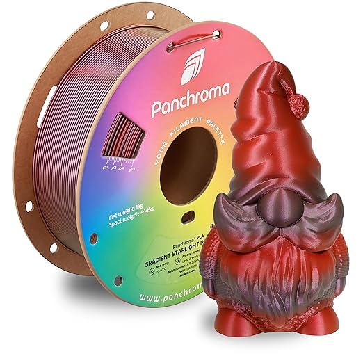 Polymaker Panchroma Gradient Starlight PLA Purple-Red 3D Printing Filament by Polymaker