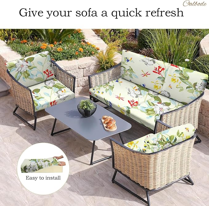 8 Pcs Stretch Sofa Cushion Cover - Image 5