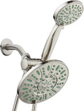 AquaDance Antimicrobial/Anti-Clog High-Pressure 30-setting Rainfall Shower Combo by AquaDance