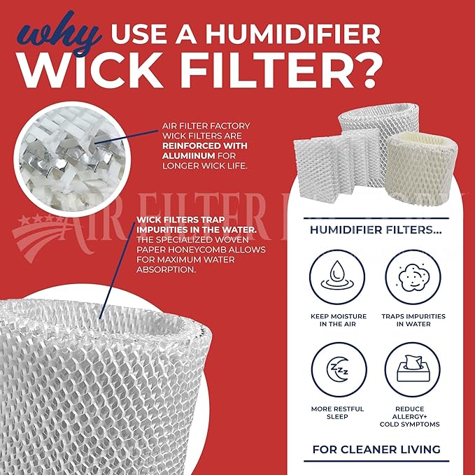 Air Filter Factory Humidifier Wick Filter Replacement - Image 2
