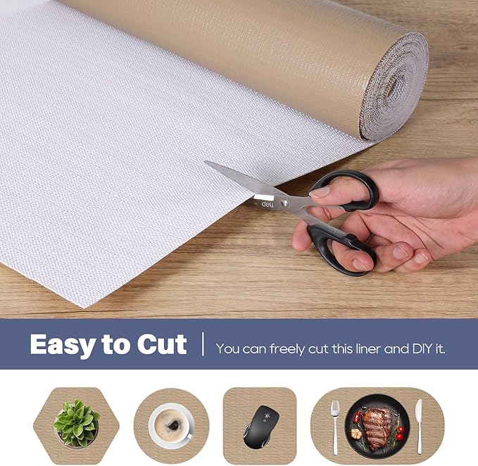 Drawer Liner, Shelf Liners for Kitchen Cabinet Waterproof & Oil-Proof Cupboard - Image 8
