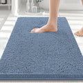 Smiry Luxury Chenille Bathroom Rugs 30x20, Extra Soft and Absorbent Shaggy Bath by Smiry