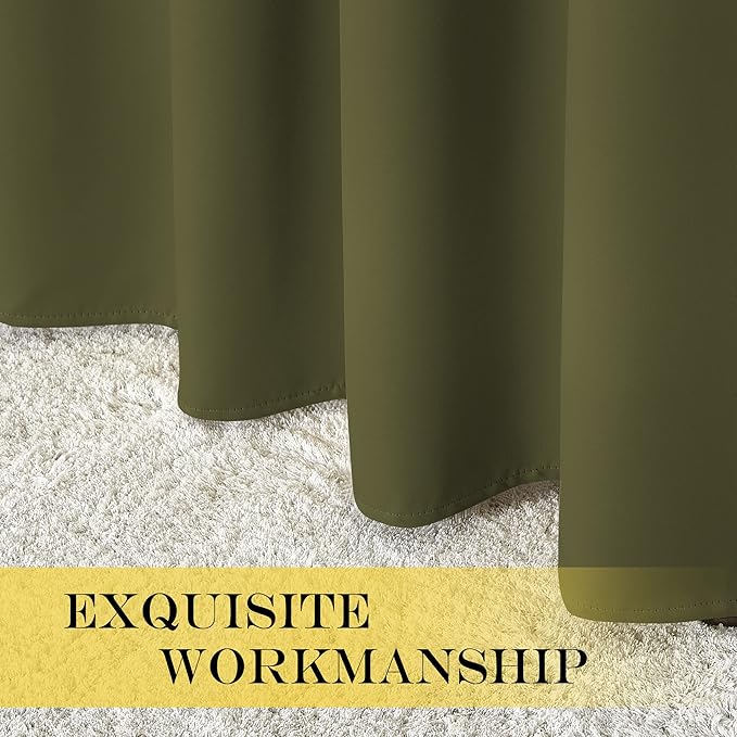 NICETOWN Door Curtain for Closet Doors 80 Inches Long 1 Panel, Room Divider - Image 5
