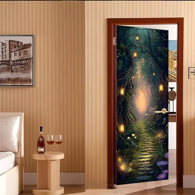 3D Door Stickers, Peel and Stick Vinyl Wallpaper ，Self-Adhesive Mural - Image 7