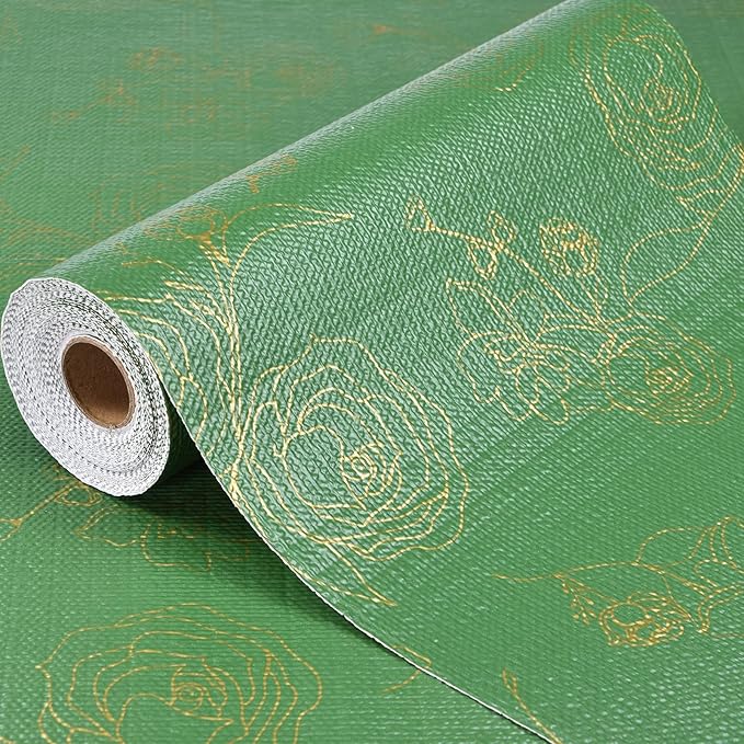 Shelf Liner for Kitchen Cabinets Drawer Liner Non-Adhesive Non-Slip Thickened by Oneoftheworld