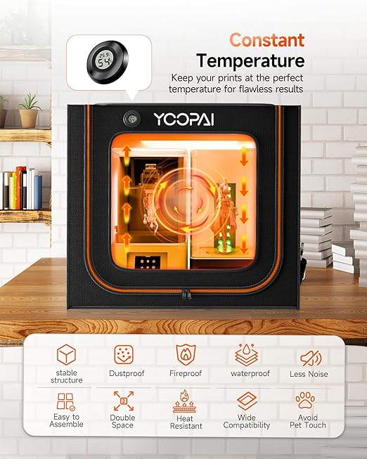 Multifunctional Large Resin 3D Printer Enclosure - Image 3
