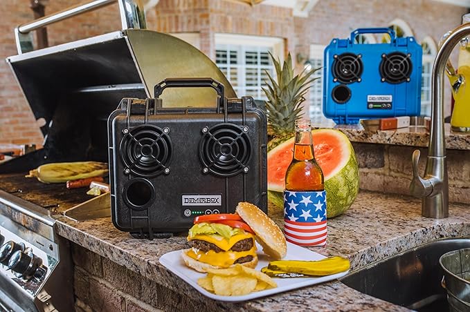 DemerBox: Waterproof, and Rugged Outdoor Bluetooth Speakers. Loud Sound + Deep - Image 7