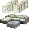 12 Pcs Stretch Sofa Cushion Cover by CALBODE
