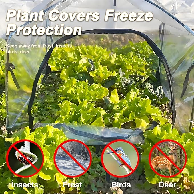 36″*36″*35.5″, Mini Greenhouse Winter Plant Warm Covers - Image 5