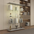 Yoluckea 4 Tiers Glass Display Cabinet Extra Large by Yoluckea
