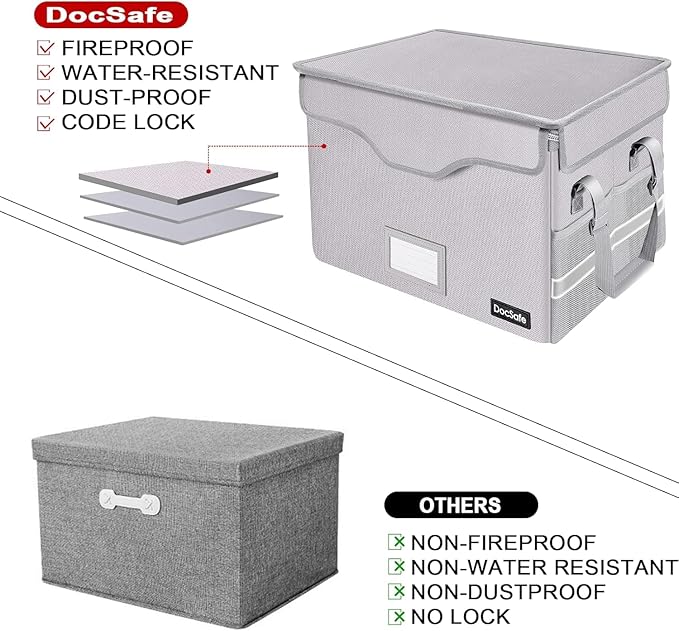 DocSafe Fireproof Document Box - Image 4