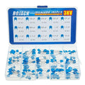 BOJACK 15 Values 150 Pcs 3KV / 100 pF to 10 nF High Voltage DIP Ceramic by BOJACK
