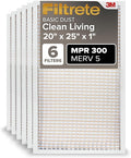 Filtrete 20x25x1 Air Filter MERV 5, MPR 300 Basic Dust Defense, Pleated by Unknown