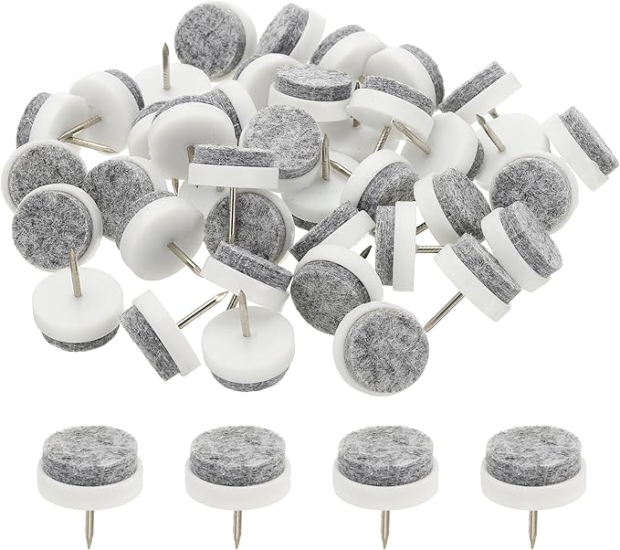 PATIKIL 22 mm Nail-on Felt Pads by PATIKIL