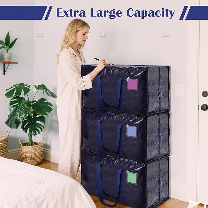 6 Pack Extra Large Heavy Duty Moving Bags - Image 4