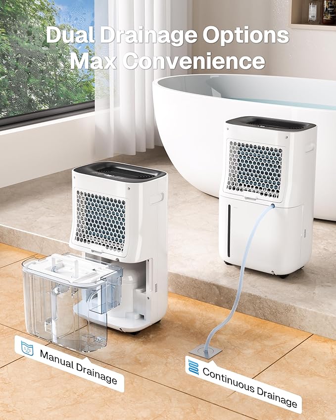 4500 Sq.Ft Dehumidifier for Basement and Large Rooms Max 80 Pint/Day - Image 6