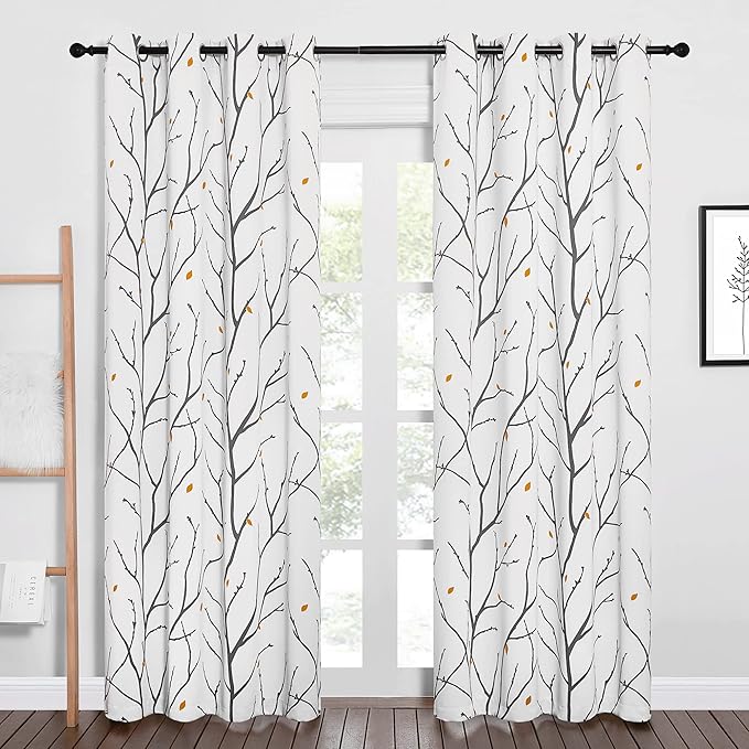 NICETOWN Room Darkening Fall Curtains by NICETOWN