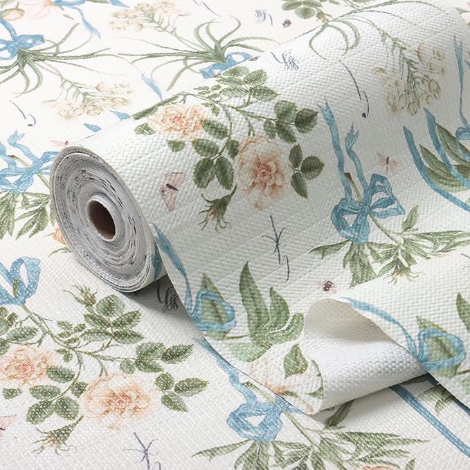 Drawer and Shelf Liner for Kitchen Cabinets Non Adhesive Cabinet Liners Floral by Tatyanna