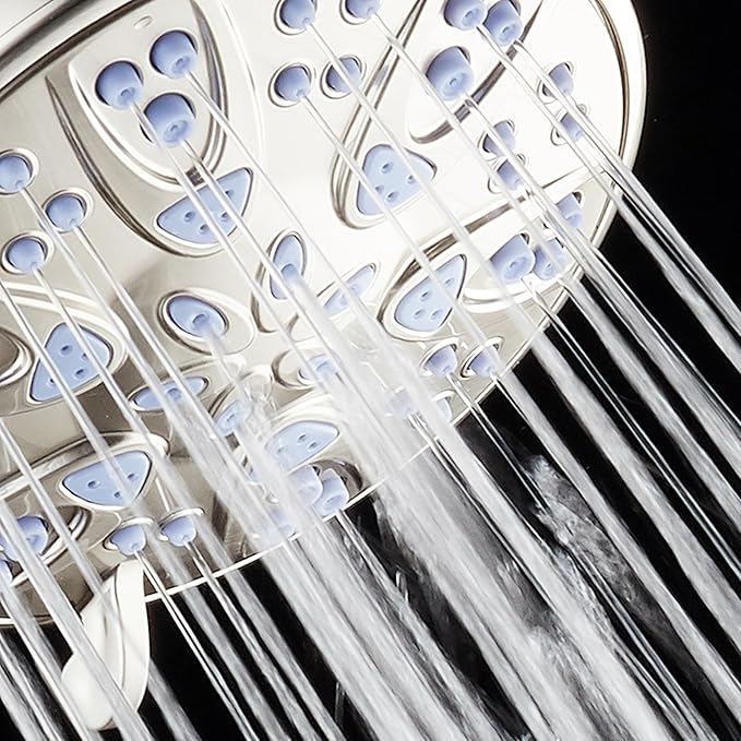 AquaDance Antimicrobial – Anti-Clog High-Pressure 6-Setting Shower Head - Image 7