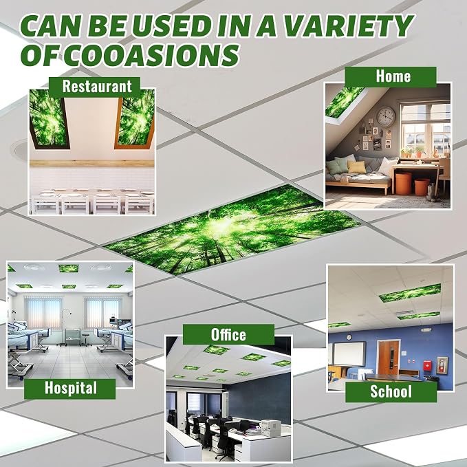 Hortsun 6 Pcs Fluorescent Light Covers - Image 4