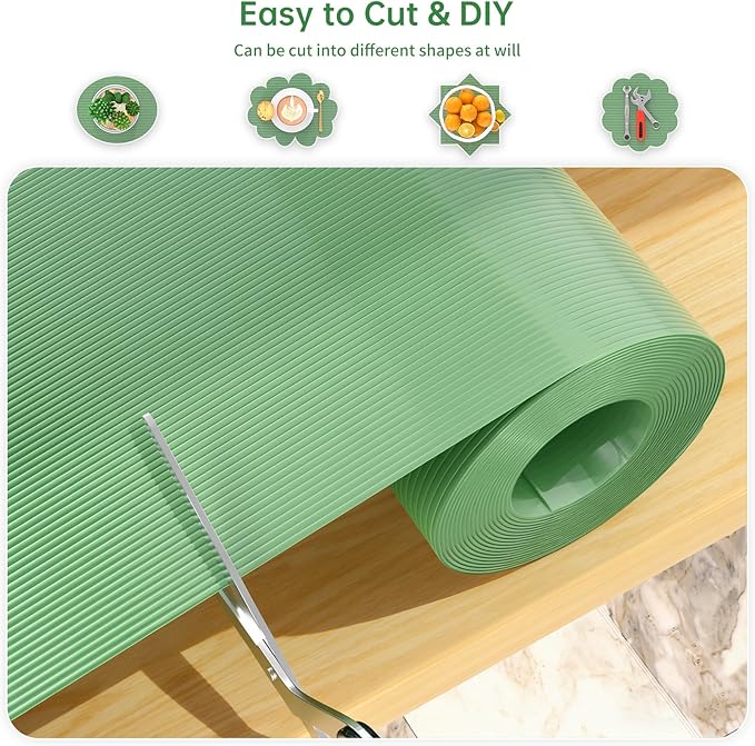 Shelf and Drawer Liner for Kitchen Cabinet, Non-Adhesive 12in x 360in - Image 3
