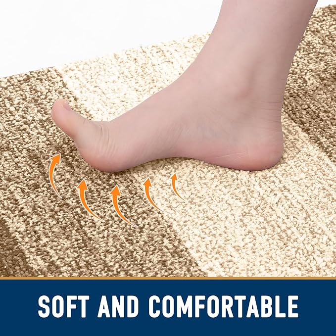 Smiry Dog Door Mat for Muddy Paws, Absorbs Moisture and Dirt, Low-Profile - Image 5