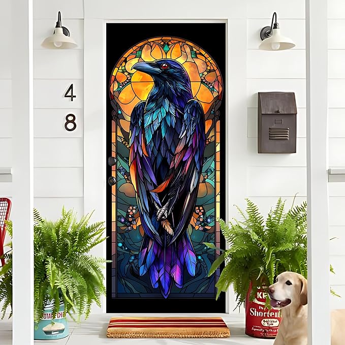3D Door Stickers, Peel and Stick Vinyl Wallpaper, Self-Adhesive Mural Door Cover - Image 4