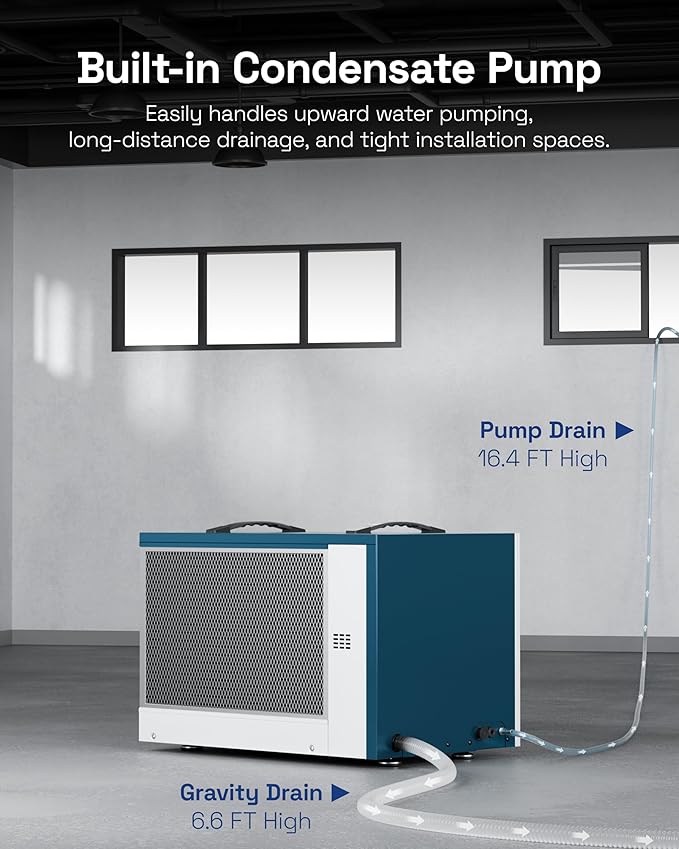 Product Image HBN 125 Pints Commercial Dehumidifier - Image 3