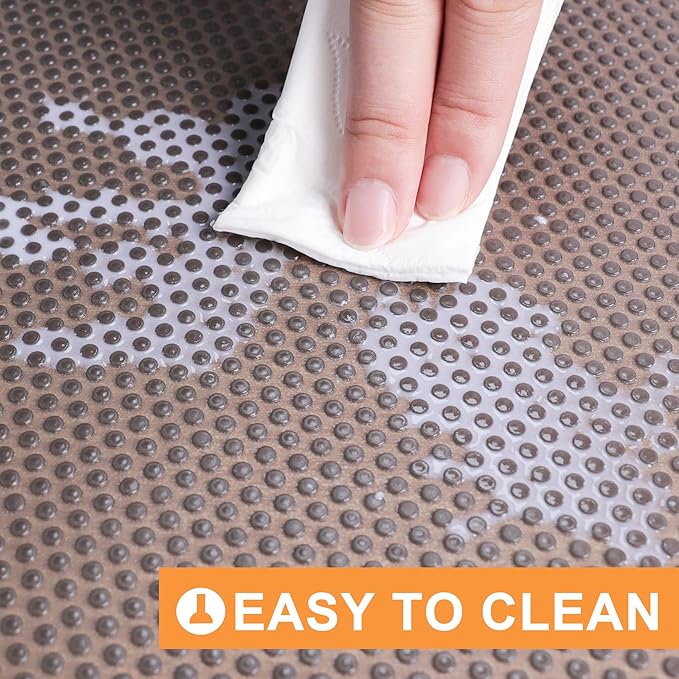 FLPMIX Clear Cabinet Shelf Liner: 11-inch Waterproof Kitchen Drawer Liner - Image 5