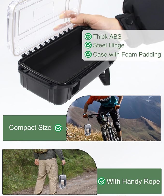 Waterproof Dry Box Small Waterproof Hard Case Micro Case - Image 6