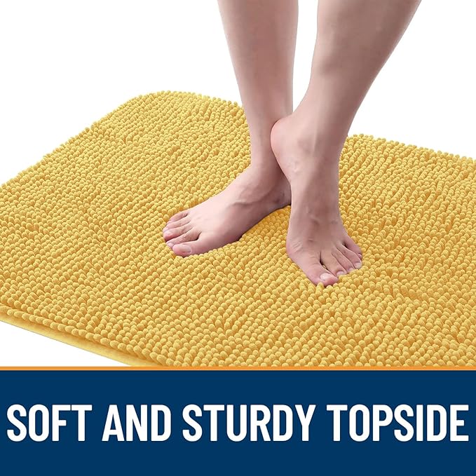 OLANLY Dog Door Mat for Muddy Paws 59x35, Absorbs Moisture and Dirt, Absorbent - Image 4