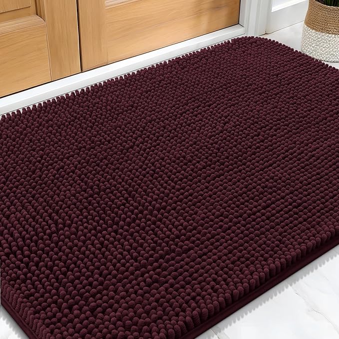 OLANLY Dog Door Mat for Muddy Paws 32x20, Absorbs Moisture and Dirt, Absorbent by OLANLY