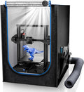 3D Printer Enclosure with Ventilation Kit, LED Light, Thermo-Hygrometer by YOOPAI