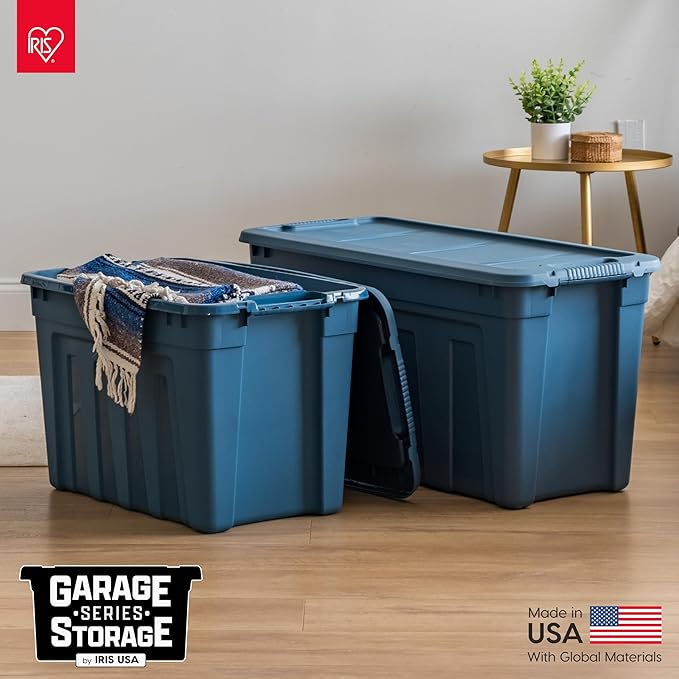 IRIS USA 31 Gallon Eco-Friendly Heavy Duty Storage Totes - Image 3