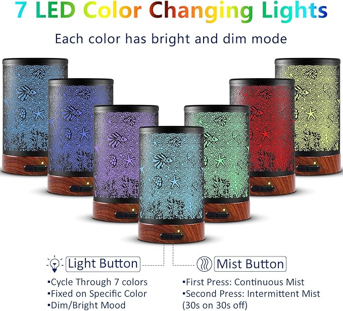 EQUSUPRO Aromatherapy Essential Oil Diffuser 150ml- Electric Cool Mist Aroma - Image 2