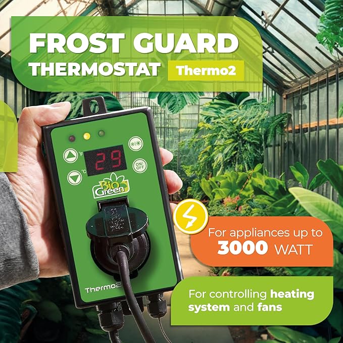 BioGreen TER2/US Thermo 2 Digital Greenhouse Thermostat - Image 3