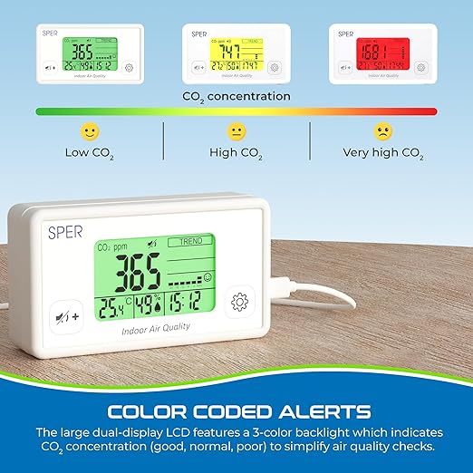 Sper Scientific Indoor Air Quality Monitor - Image 5