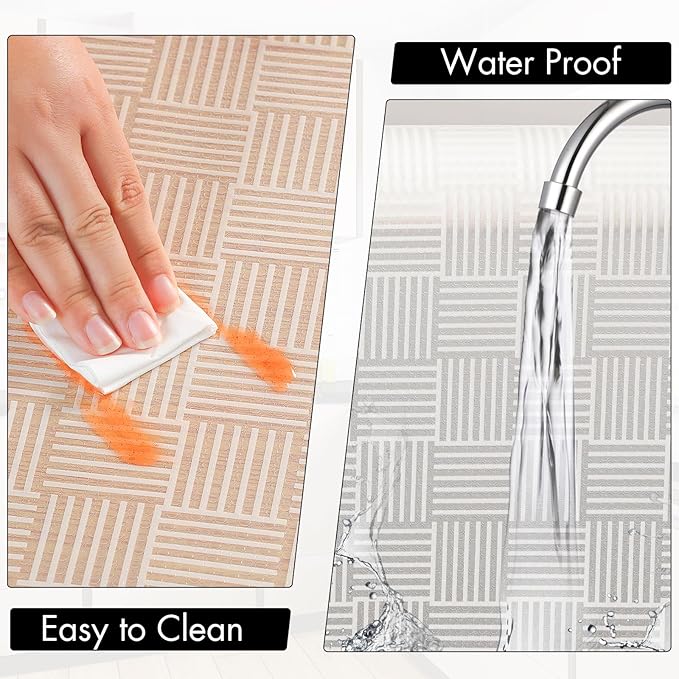 Cooyes Shelf and Drawer Liner for Kitchen Cabinets – Non-Adhesive, Waterproof - Image 5