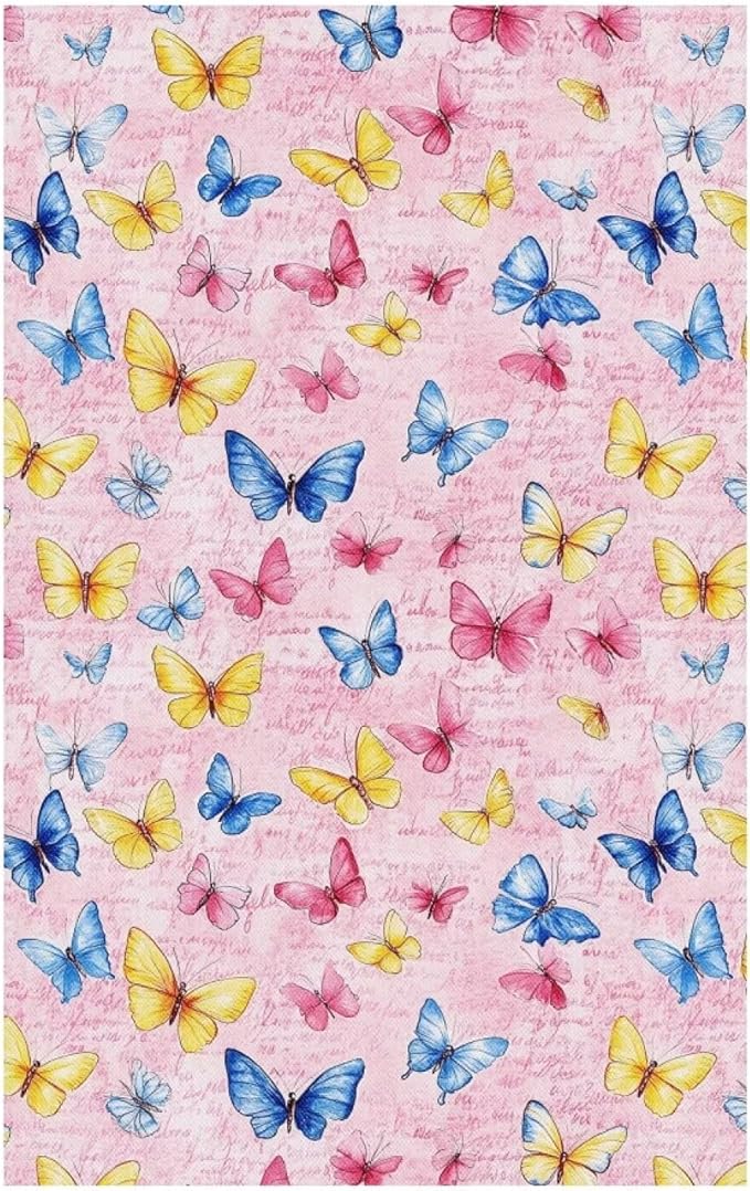 Headrest Cover for Recliner Chairs Pink Butterfly Wear Resistant Couch Headrest - Image 7
