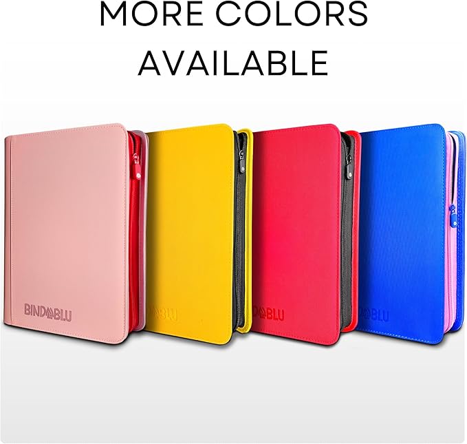 9 Pocket Trading Card Zip Binder - Image 6