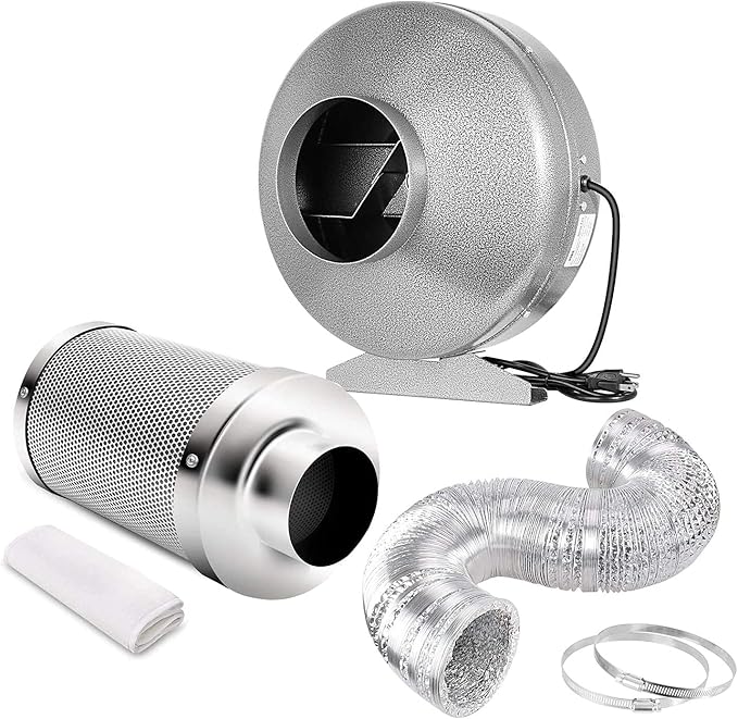 iPower 4 Inch 190 CFM Duct Inline Fan by iPower