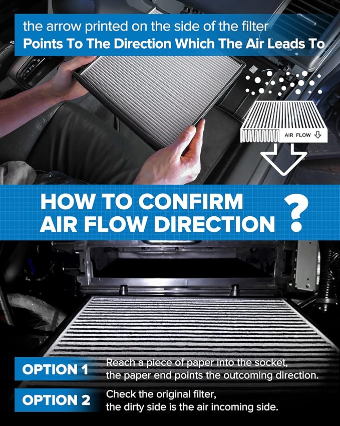 PHILTOP HEPA Cabin Air Filter w/Activated Carbon, Compatible - Image 8