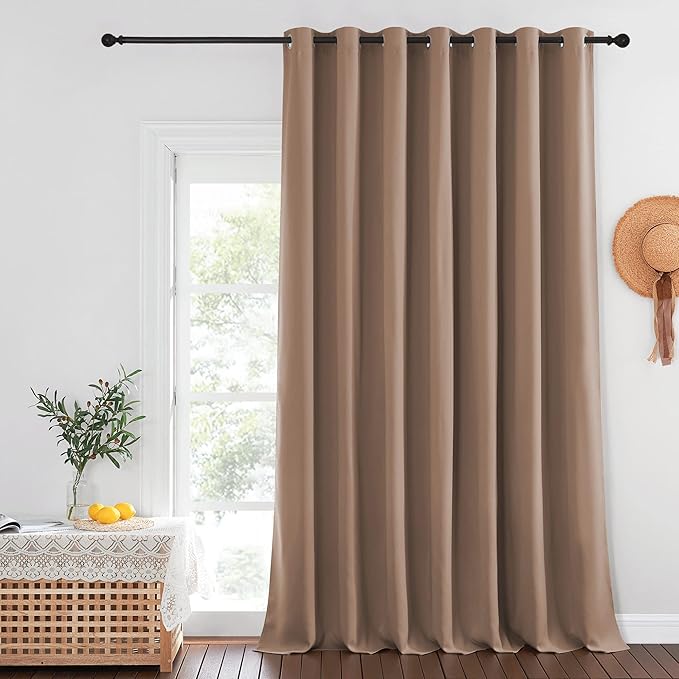 NICETOWN Blackout Patio Curtains 100 x 144 Inches Long by NICETOWN