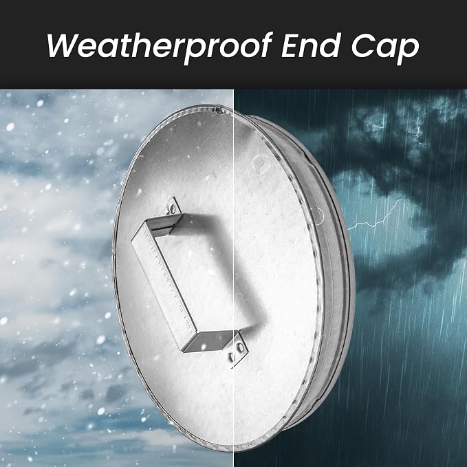 6" Metal Tee Cap with Handle - Image 4