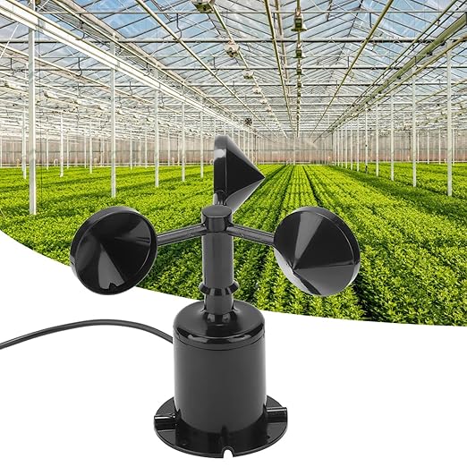 Yosoo Anemometer, 0-70M/S Wind Speed Meter Sensor, Pulse Type, Three Cups - Image 8