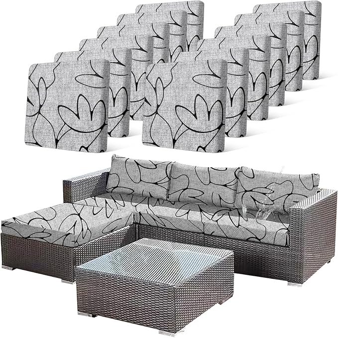 12PCS Waterproof Patio Sofa Covers by CALBODE