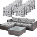 12PCS Waterproof Patio Sofa Covers by CALBODE
