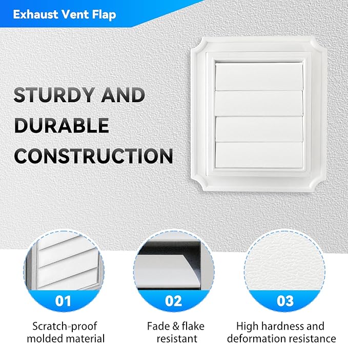 Dryer Exhaust Vent Cover Panel Replacements - Image 4